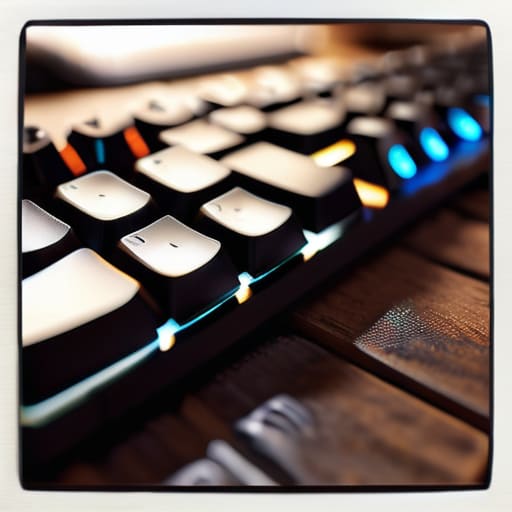 A mechanical keyboard that feels just right.
