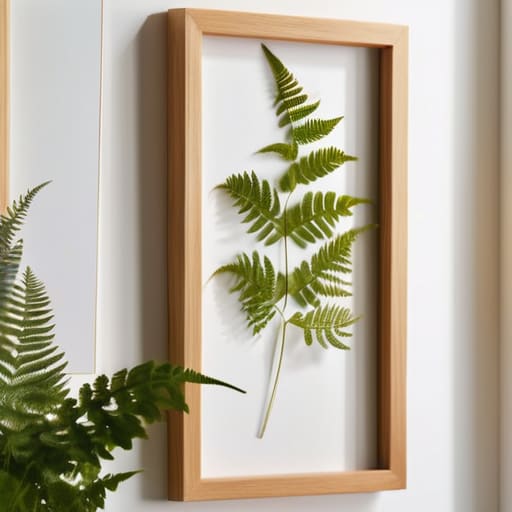 Framed pressed plants, custom botanical prints.