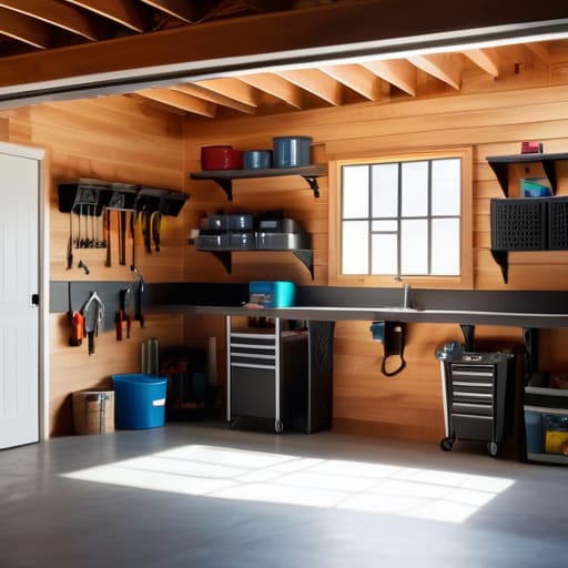 Organized garage: From Chaos to Creativity.