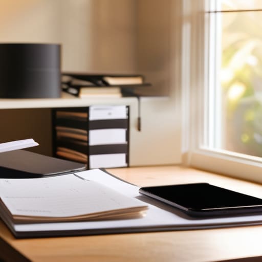 Taming the Paperwork Chaos with organization.