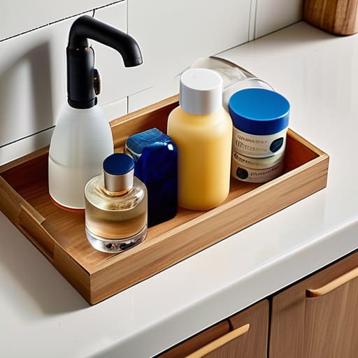 Organized under-sink storage, bringing it all together.